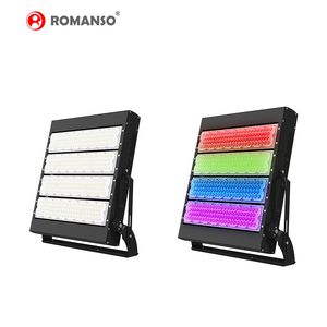 ROMANSO 800Watt 12000LM AC100~277V 50-60Hz LED RGB Iluminaci&oacute;n deportiva con cambio de color para exteriores 